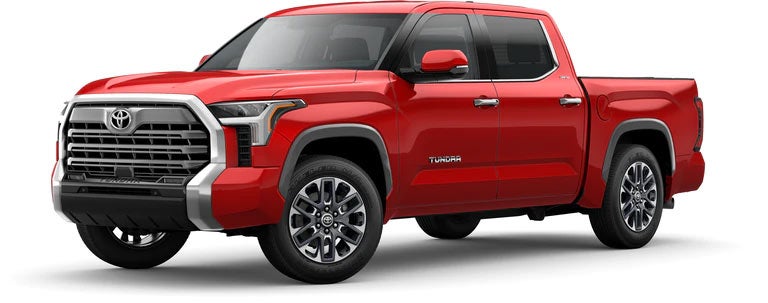 2022 Toyota Tundra Limited in Supersonic Red | Atlantic Toyota in West Islip NY