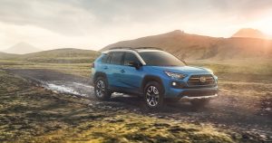 The redesigned 2019 Toyota RAV4.