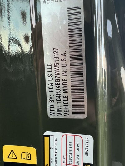 2021 Jeep Wrangler Unlimited Sahara