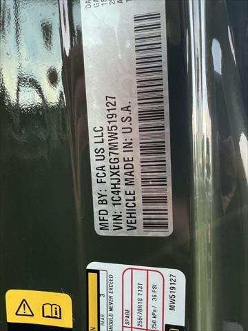 2021 Jeep Wrangler Unlimited Sahara