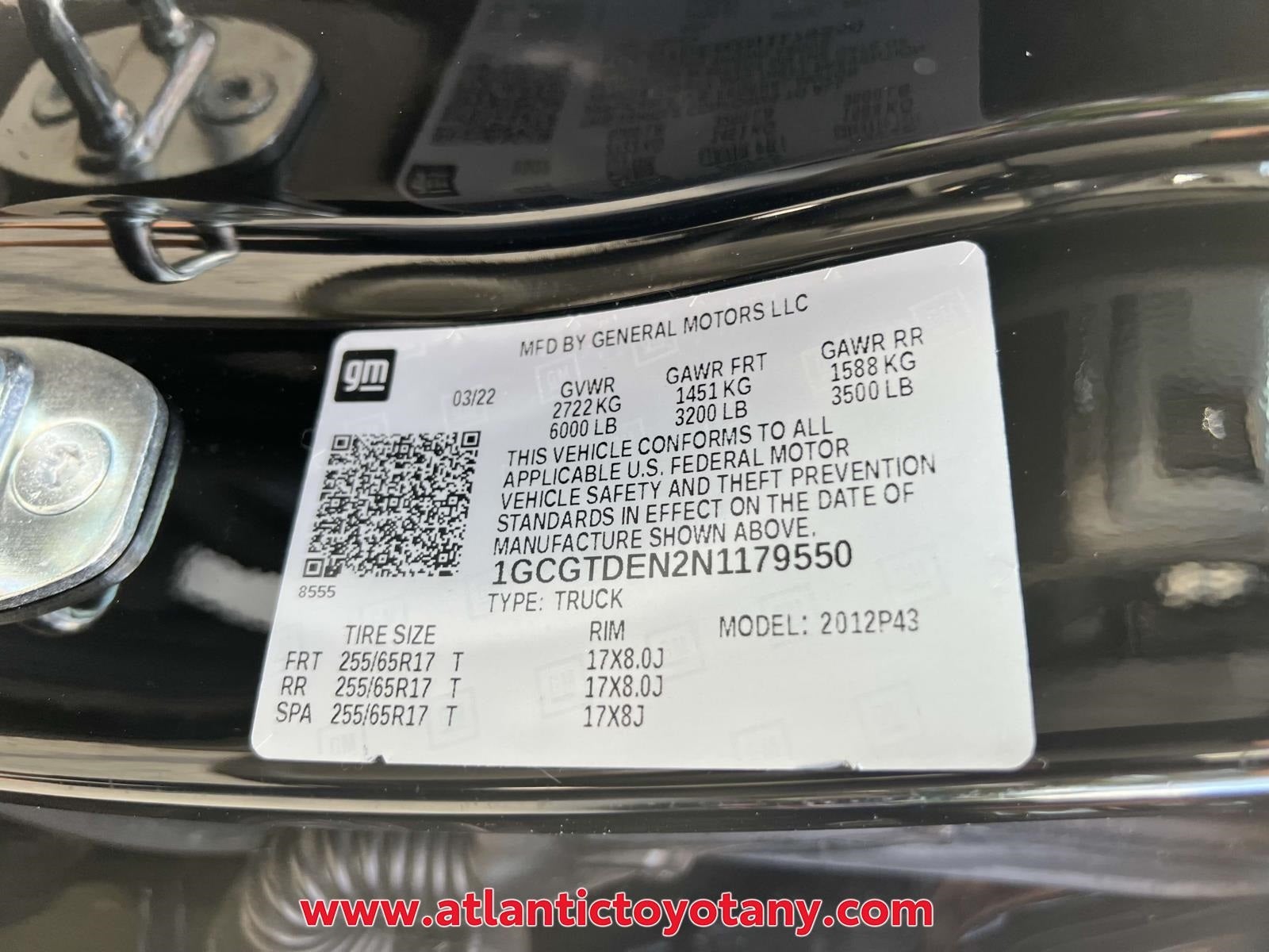 2022 Chevrolet Colorado 4WD Z71