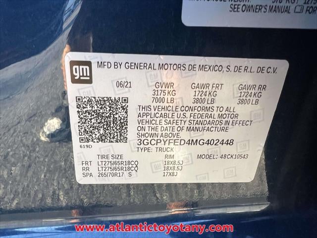 2021 Chevrolet Silverado 1500 LT Trail Boss