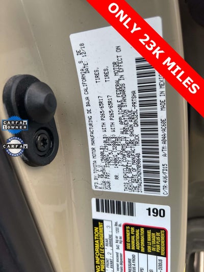 2019 Toyota Tacoma 2WD Limited