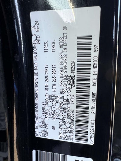 2024 Toyota Tacoma 4WD TRD Off-Road