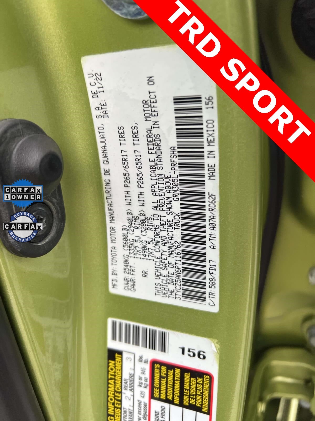 2023 Toyota Tacoma 4WD SR