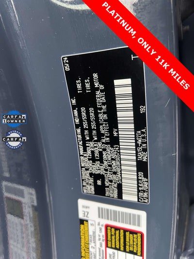 2024 Toyota Grand Highlander Platinum