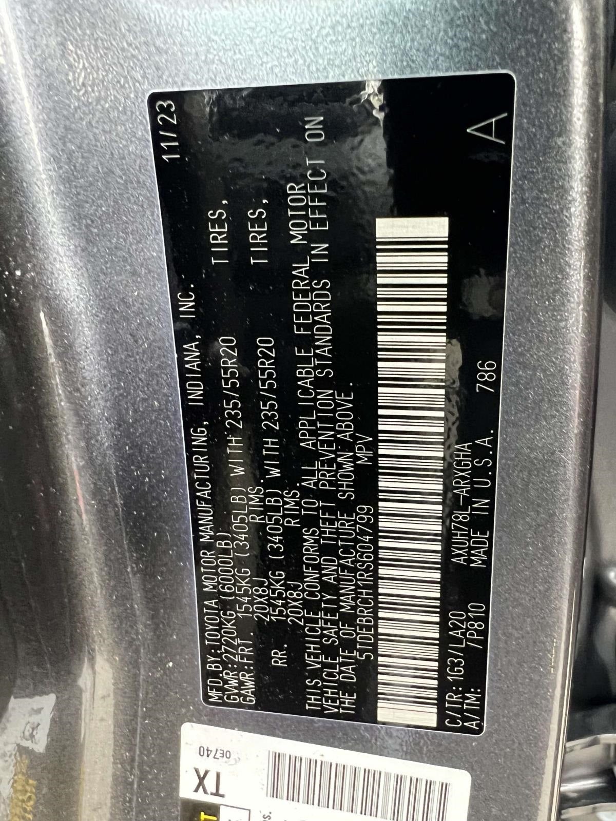 2024 Toyota Highlander Hybrid Platinum