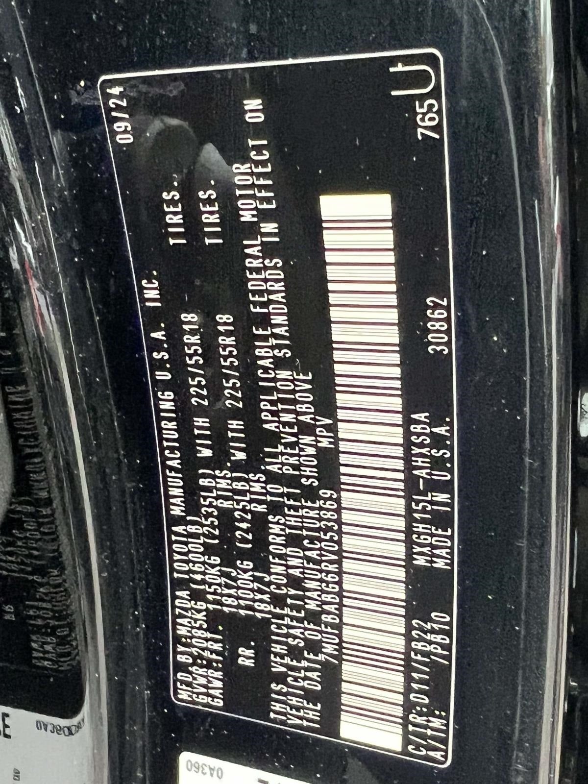 2024 Toyota Corolla Cross Hybrid Nightshade Edition