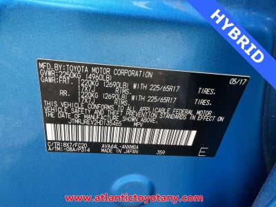 2017 Toyota RAV4 Hybrid XLE